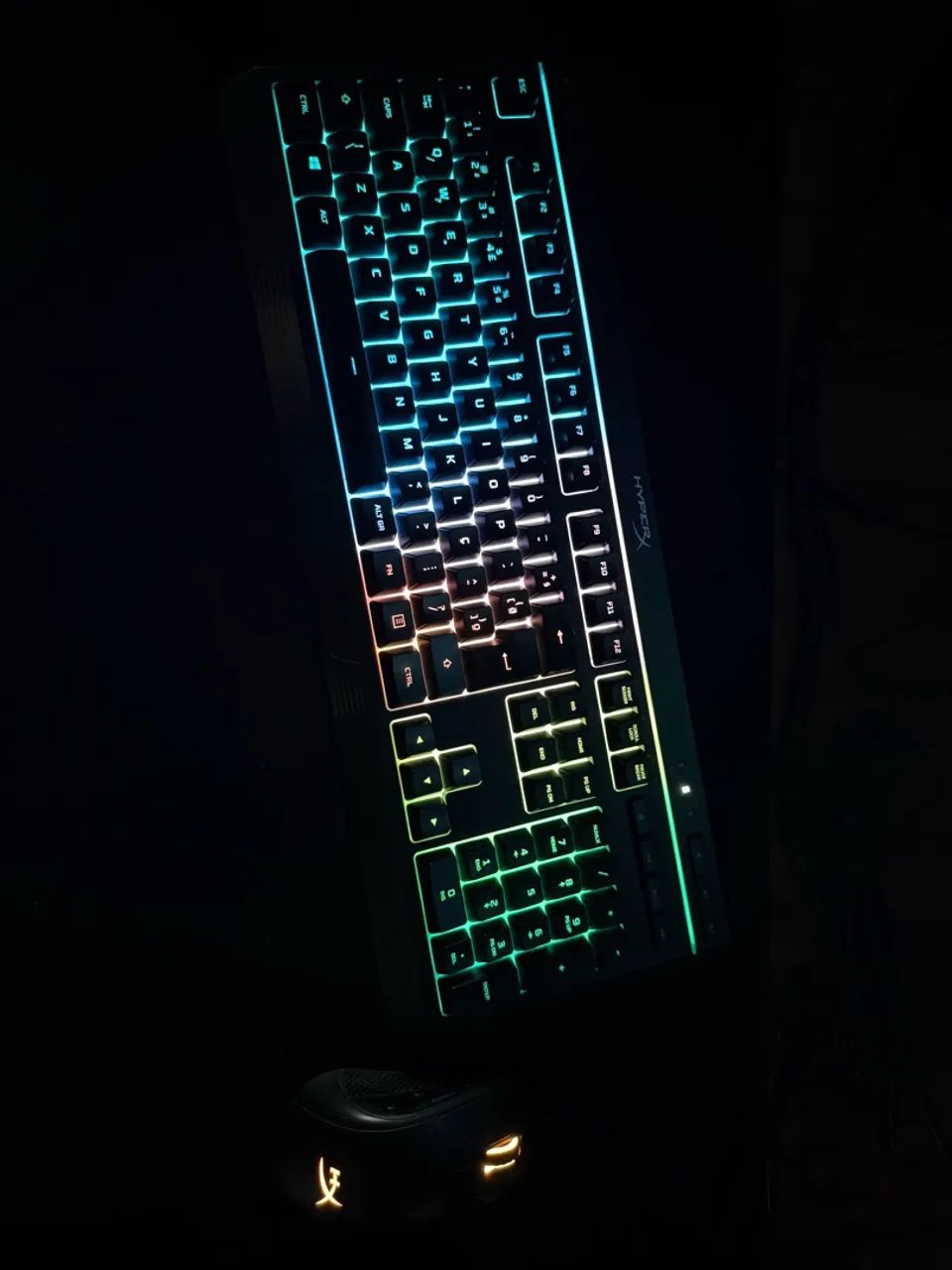 Mouse e Teclado Gamer HyperX 