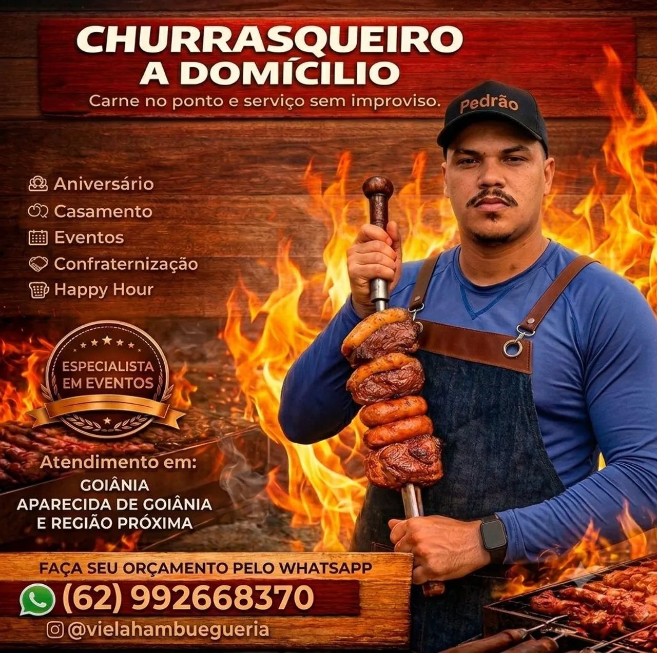 Brunão churrasqueiro 