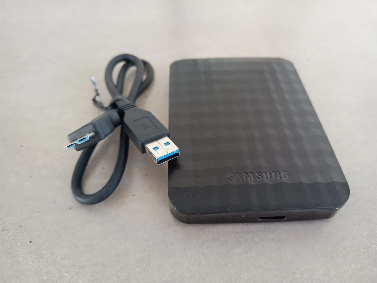 Vendo HD externo Samsung 500GB M3 Portable USB 3.0, com cabo funcionando. - Foto 3