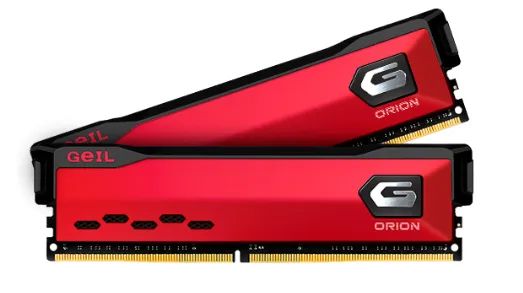 MEMÓRIA DDR4 GEIL ORION 16GB 3200MHZ VERMELHO