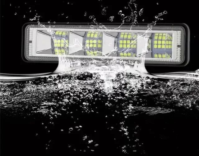Par de Barras de Luz Automotivas de Alumínio de 6 Polegadas com 24 LEDs - Foto 5