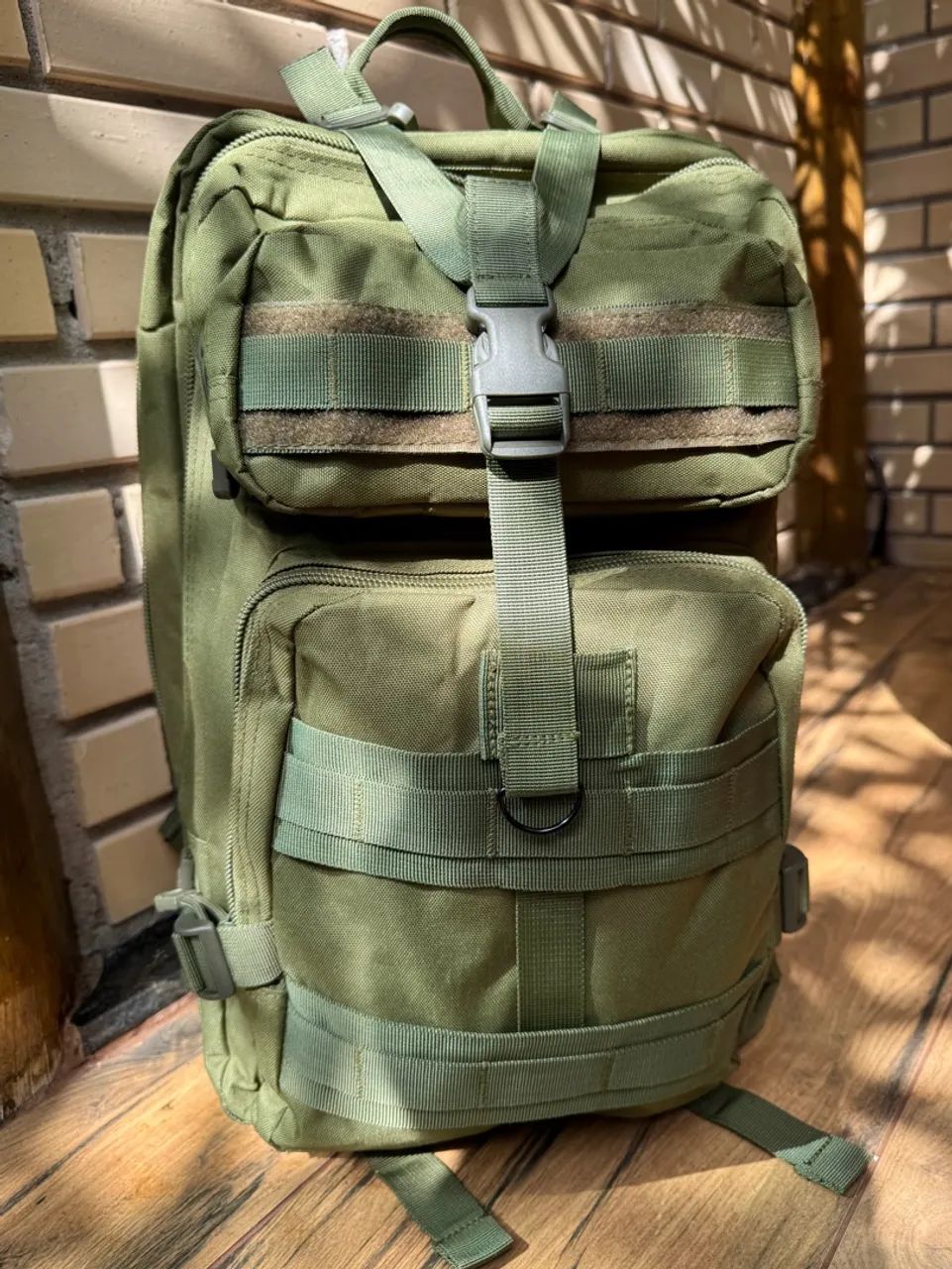 Mochila Tática Militar Verde Oliva