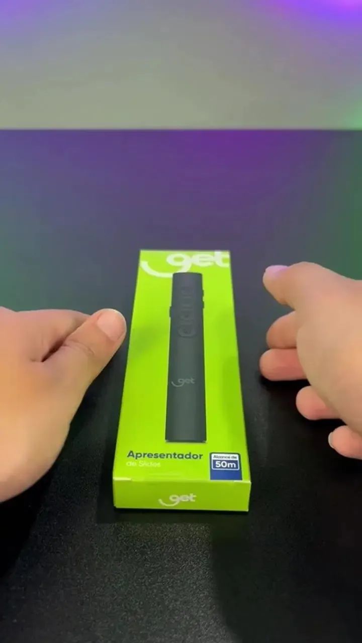 Apresentador de Slides Wireless Get com Laserpoint