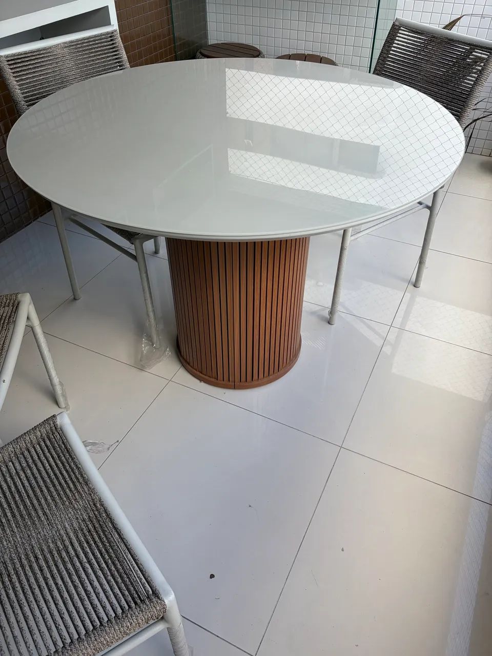 Mesa para varanda 