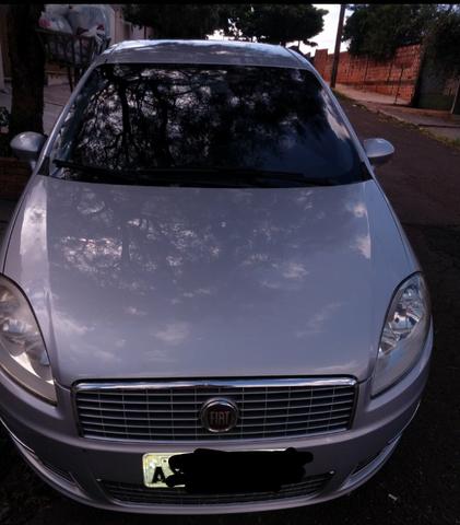 Fiat Linea HLX 2010 baixo KM rodado, selado Placa A 2019 Pago - Foto 5