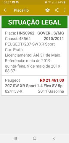 Peugeot 207 1.4 XR 2011 (8 válvulas) - Foto 7