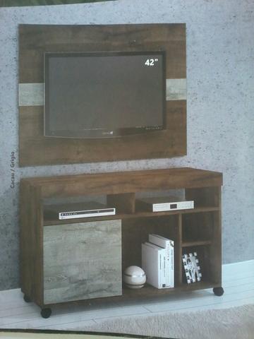 Promocao conjunto painel e rack incluso suporte tv (novo)caixa 350,00 no dinheiro