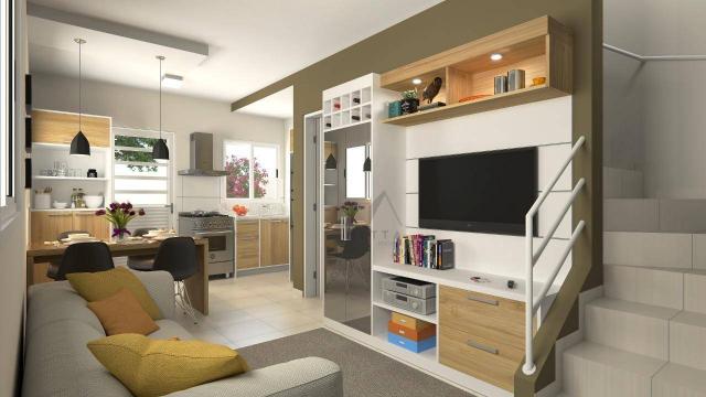 Sobrado com 2 dormitórios à venda, 48 m² por R$ 147.500 - Conjunto Habitacional Jardim Hum