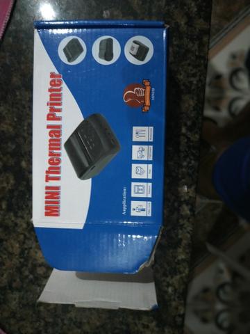 Mini impressora via bluetooth para apostas esportivas