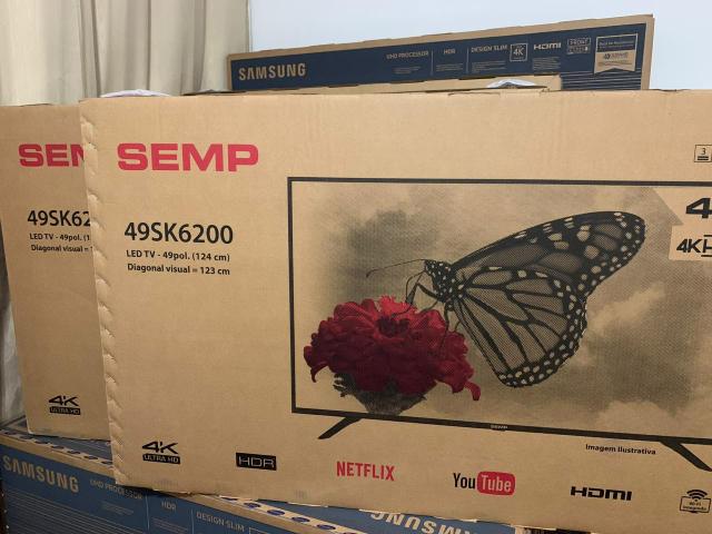 Smart tv 4k 49 semp / novas