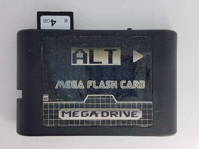 Mega Drive 3 com Flashcard e cartão de 4Gb - Foto 2
