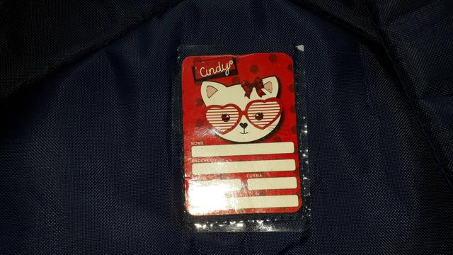 Mochila infantil tamanho médio, com 2 bolsos na lateral - Foto 2