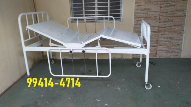 Cama Hospitalar 02 Manivelas 04 Movimentos Venda * - Foto 5