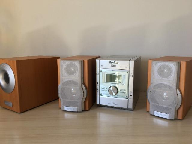 Micro System Gradiente MSD 730 e Conjunto de Caixas de Som Philips - Foto 3