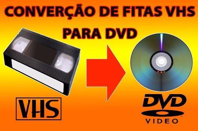 Passo suas fitas vhs para dvd, pendrive ou hd externo R$ 39,99 a unidade - Foto 6