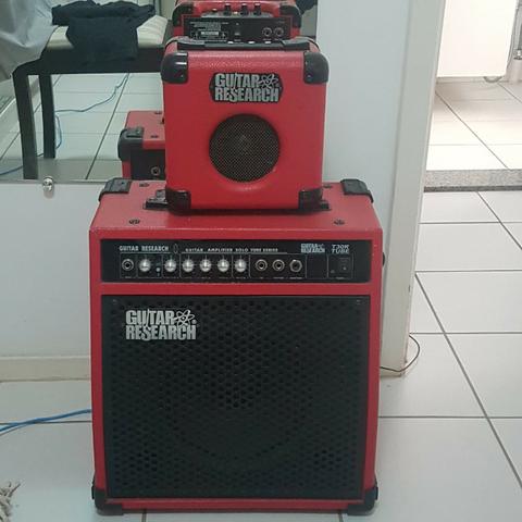 Cubo GuitarResearch 40W Pré Valvulado Reverb de mola - Foto 6