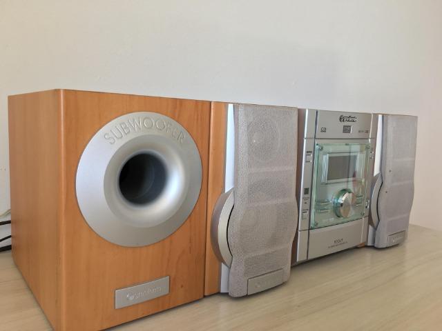 Micro System Gradiente MSD 730 e Conjunto de Caixas de Som Philips - Foto 2
