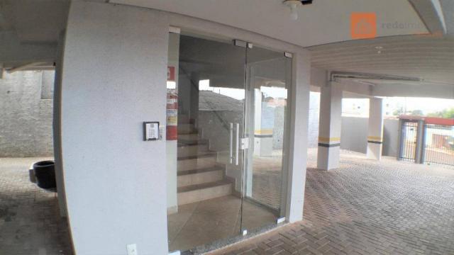 Apartamento com 2 Quartos, Churrasqueira, Para Alugar no Pioneiros Catarinense. - Foto 2
