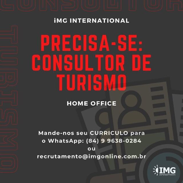 Consultor de Turismo Home Office