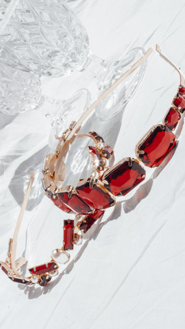 Tiara de Pedraria