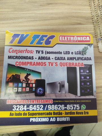 Consertos de tvs e micro ondas próximo ao buriti shopping