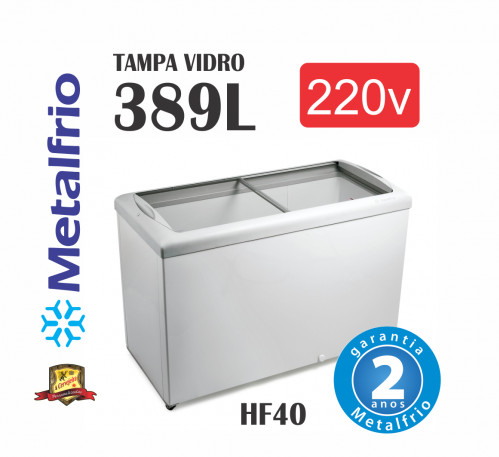 Freezer Tampas de Vidro Sorvetes Açai Metalfrio - Foto 2