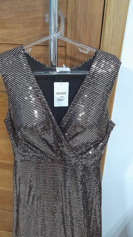 Vestido de festa ouro velho ! Com etiqueta  - Foto 4