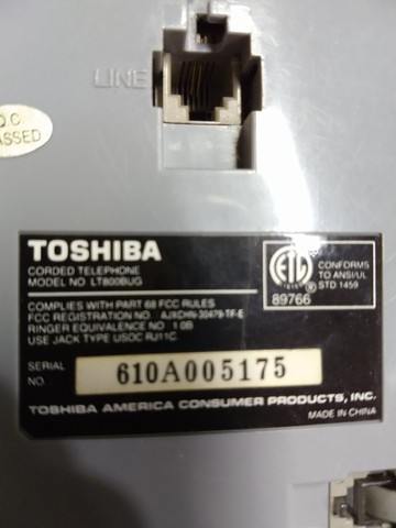Telefone Pernalonga - Vintage Toshiba - Colecionável [Raro] - Foto 5