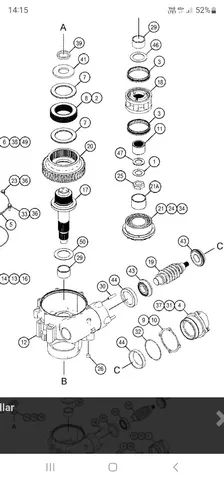 Motoniveladora caterpillar junta nova original 8D4523 - Foto 4