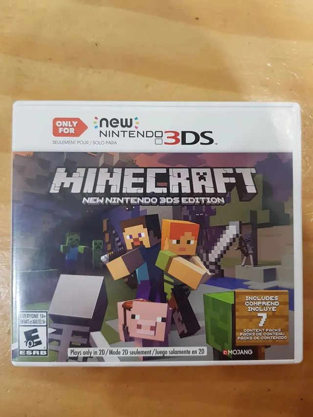 Minecraft: New Nintendo 3DS Edition, New Nintendo 3DS, Jogos