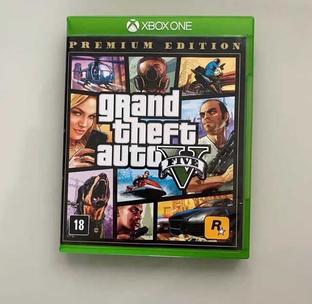 Jogo Grand Theft Auto V (gta 5) Xbox 360 Mídia Física