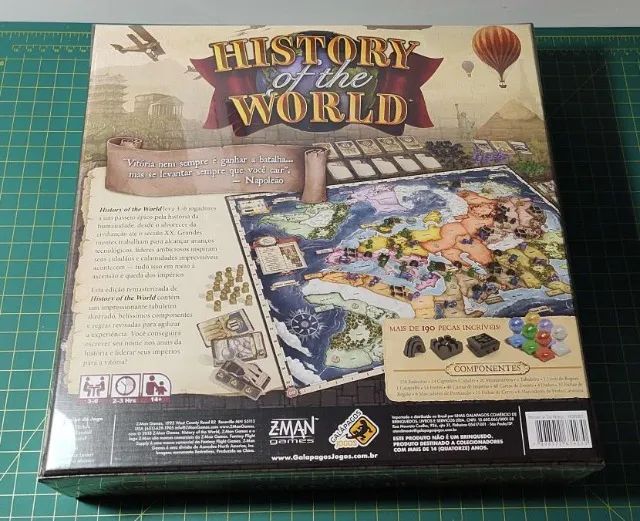 Jogo History of the World (Lacrado) Galápagos - Foto 2