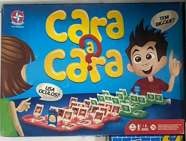 Jogo Infantil Cara A Cara Estrela Com Aplicativo De Celular