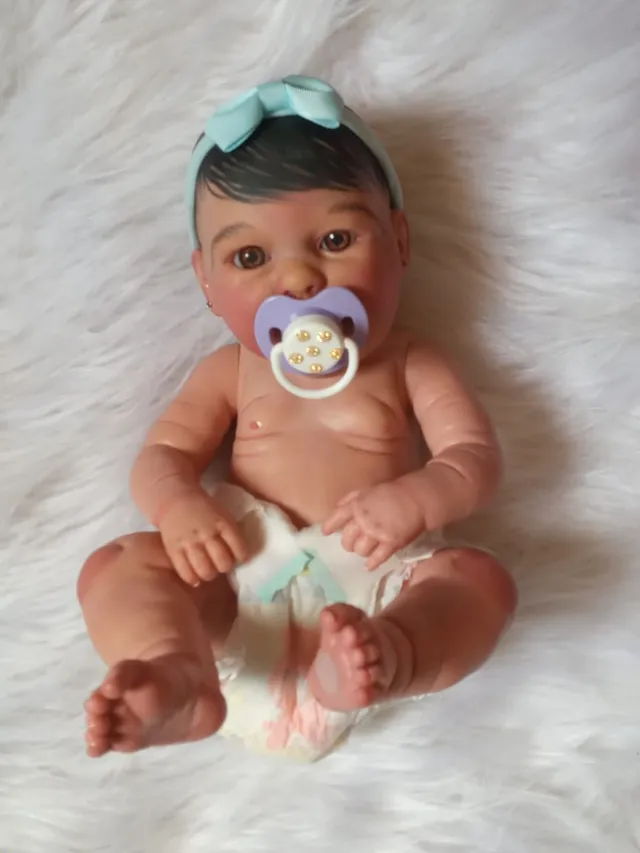 Bebê Reborn Barato Menino Corpo De Silicone Envio Hoje - Corre Que