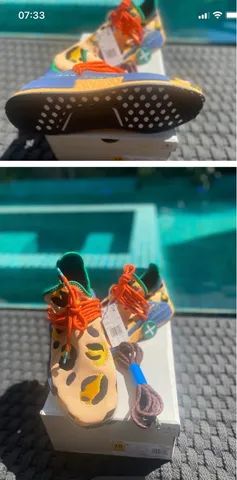 Tênis Adidas nmd Pharrell willians animal print 42 - Foto 5