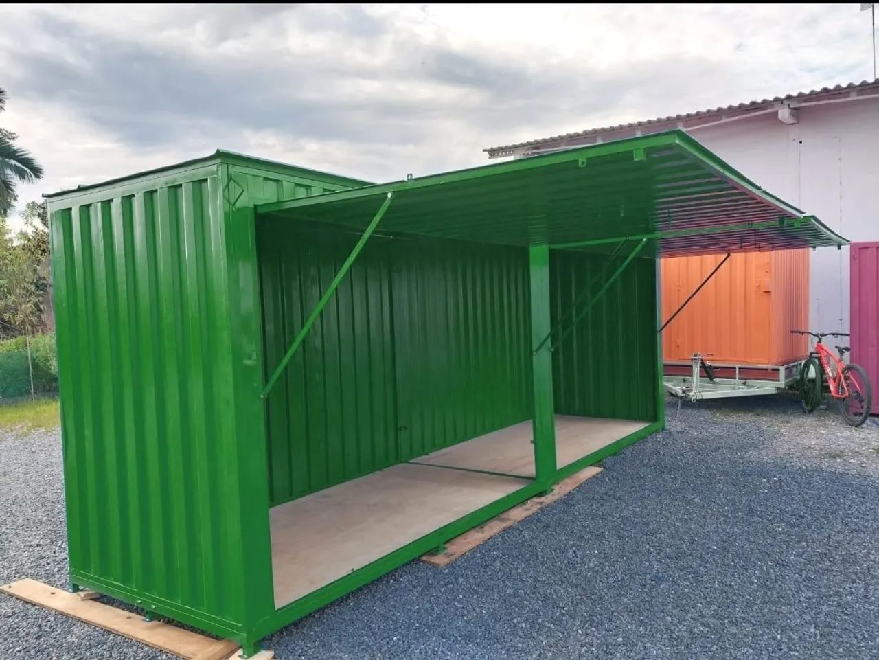 Container Desmontável modelos a escolher lancheria - Foto 2