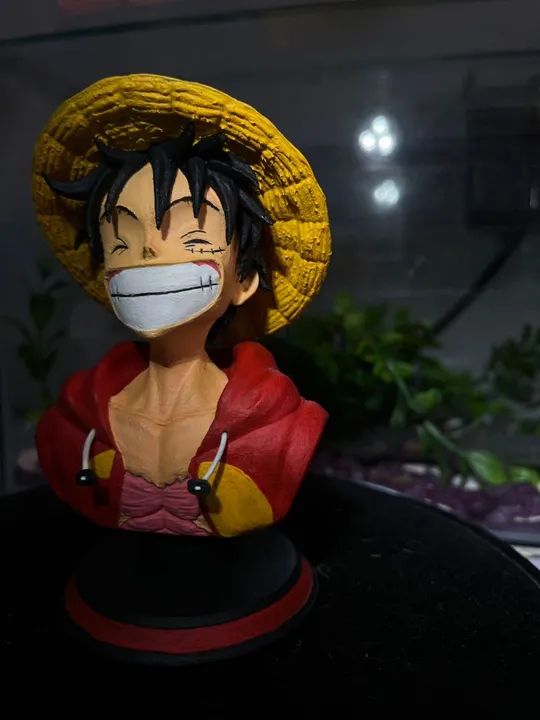 Boneco de Luffy One Piece 15cm - Foto 2