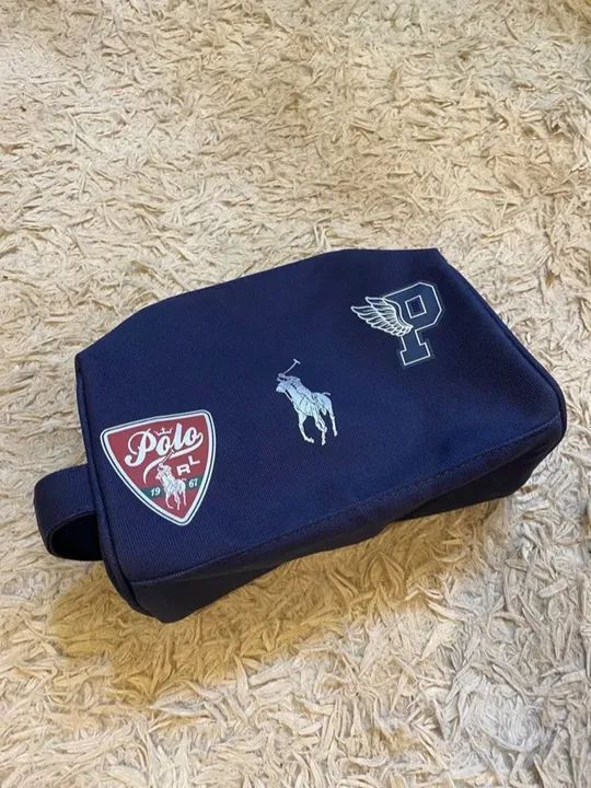 Necessaire Nova Polo Ralph Lauren Azul Viagem - Foto 2