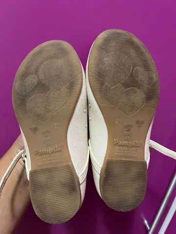 Sapatilha pampili original tamanho 25 bege areia  - Foto 2