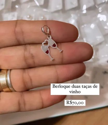 Berloques em Prata 925 legítima