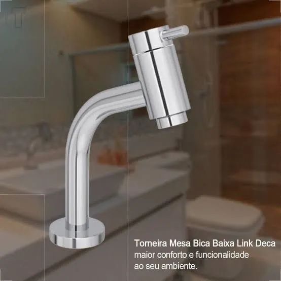 Torneira para banheiro marca Deca lacrada 