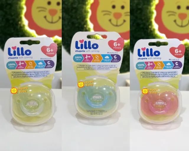 Chupeta Lillo 0-6 Meses e +6 Meses Estampas Diversas  - Foto 4