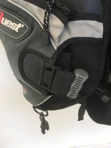 Colete de mergulho SeaQuest Latitude XLT tamanho M com lastro integrado - Foto 6