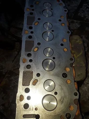 Cabeçote do trator motor Ford 6600 5600 - Foto 4