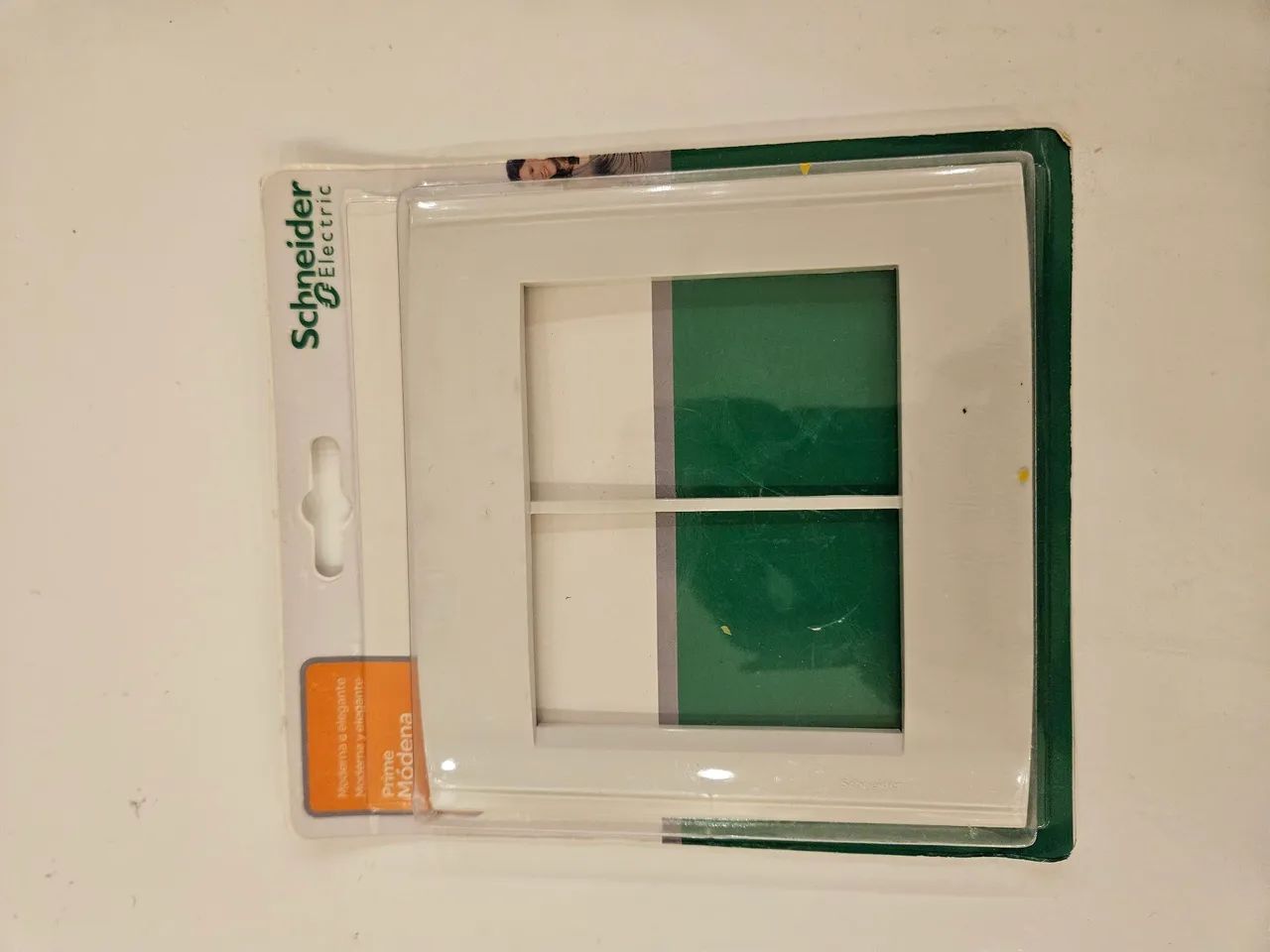 Acabamento duplo modular Schneider Prime Módena - Foto 2