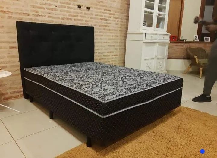 CAMA CASAL BOX NOVA DE FABRICA  - Foto 2