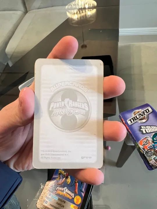 Super trunfo power rangers ninja storm (completo) - Foto 3