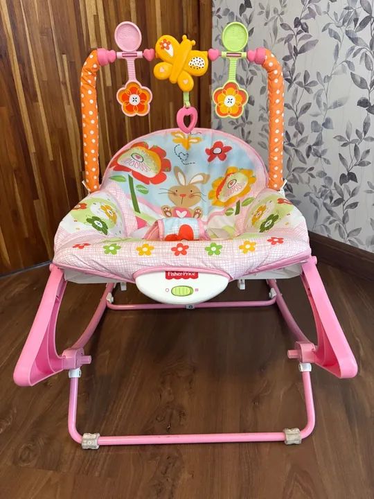 Cadeira Balanço Minha Infância - Fisher-Price - Foto 4