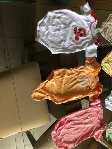 Boby de mesversario  tema frutas  - Foto 3