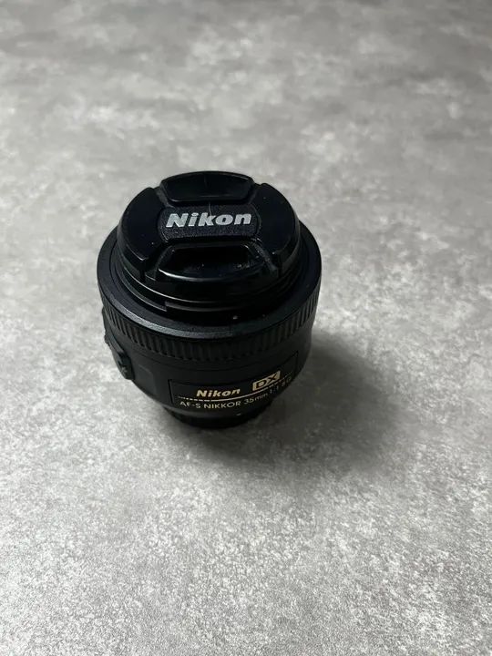 Lente 35 mm  Nikon 1. 1 8 G usada